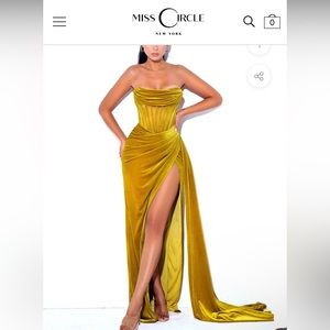 Velvet Corset Gown